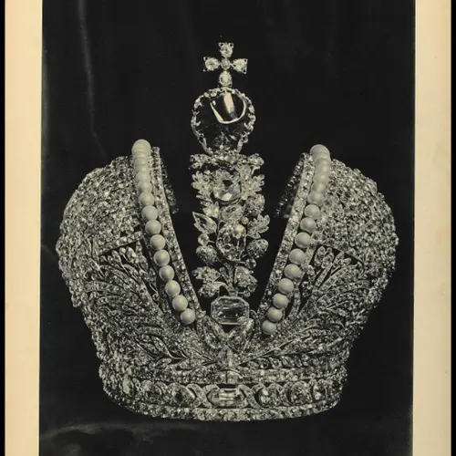An old image of the Russian imperial Crown